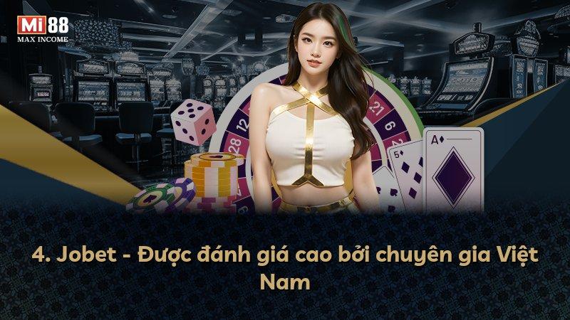 4. Jobet - Được đánh giá cao bởi chuyên gia Việt Nam