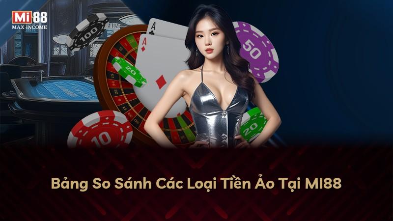 Bảng So Sánh Các Loại Tiền Ảo Tại MI88