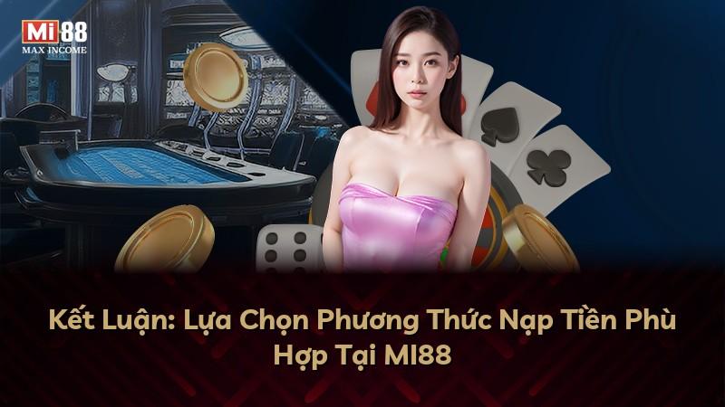 Kết Luận: Lựa Chọn Phương Thức Nạp Tiền Phù Hợp Tại MI88