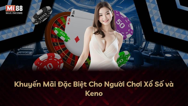 Khuyến Mãi Đặc Biệt Cho Người Chơi Xổ Số và Keno