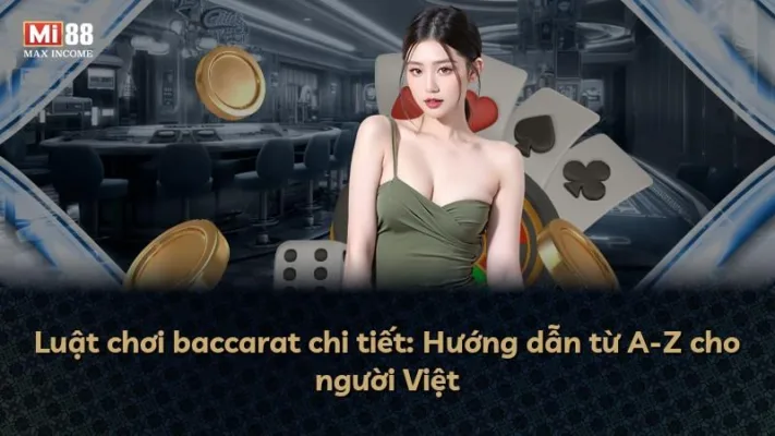 Luật chơi baccarat chi tiết: Hướng dẫn từ A-Z cho người Việt