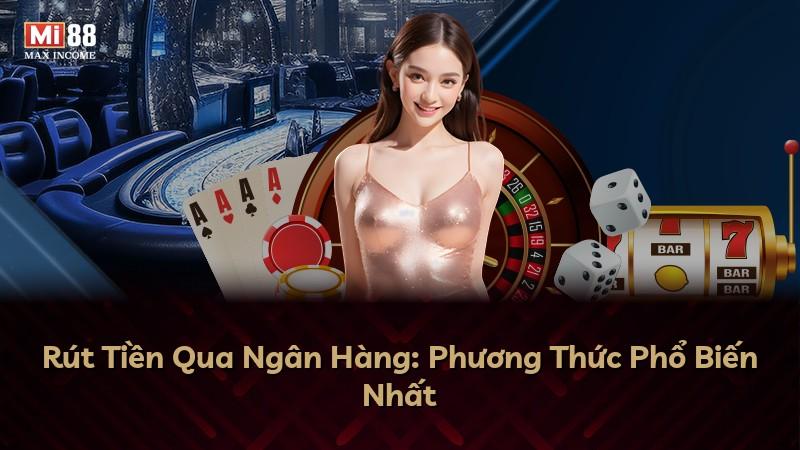 Rút Tiền Qua Ngân Hàng: Phương Thức Phổ Biến Nhất