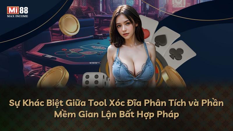 Sự Khác Biệt Giữa Tool Xóc Đĩa Phân Tích và Phần Mềm Gian Lận Bất Hợp Pháp