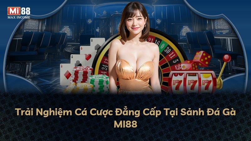 Trải Nghiệm Cá Cược Đẳng Cấp Tại Sảnh Đá Gà MI88